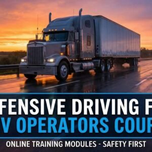 Defensive Driving for CMV Operators Course