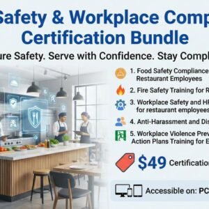Food Safety & Workplace Compliance Certification Bundle