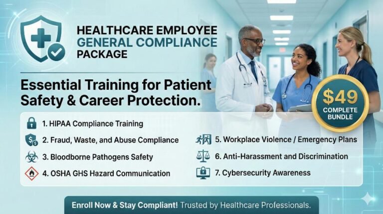Healthcare Employee General Compliance Bundle