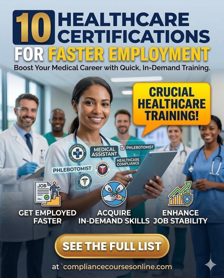 10 Healthcare Certifications That Can Help You Get a Job Faster