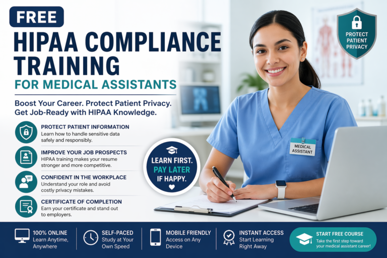 Free HIPAA Compliance Training for Medical Assistants