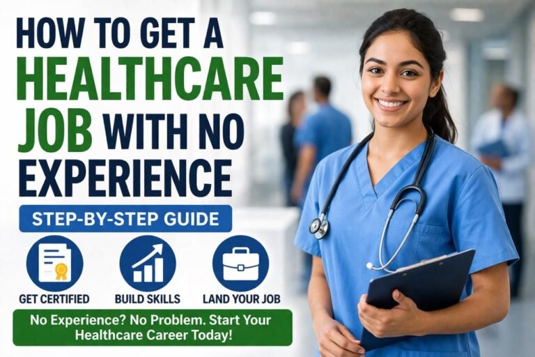 How to Get a Healthcare Job With No Experience (Step-by-Step Guide)