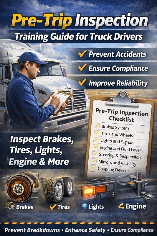 Pre-Trip Inspection Training Guide for Truck Drivers