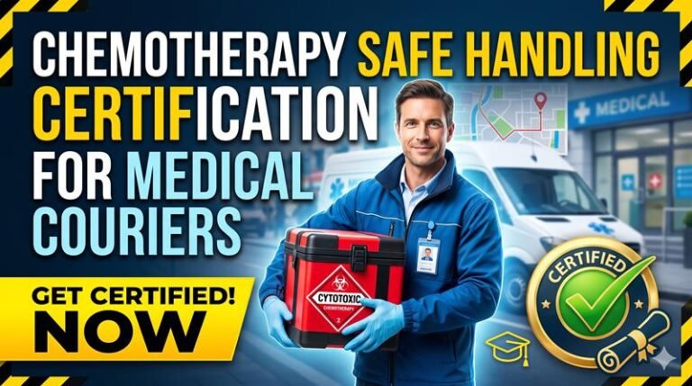 Chemotherapy Safe Handling Certification for Medical Couriers