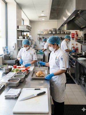 Food safety training for restaurant employees